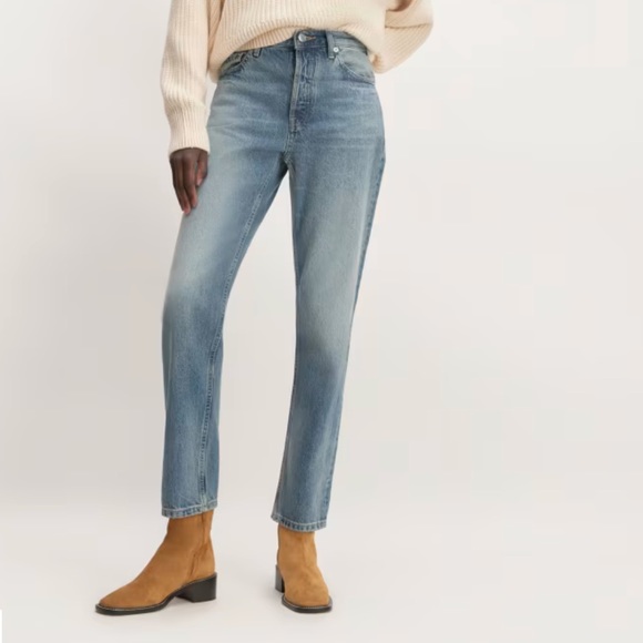 Everlane 90s Cheeky straight jeans – medium blue, women’s 32 - Picture 8 of 12